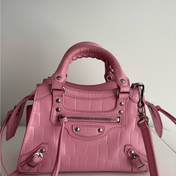 Balenciaga Neo Pink Small Handbag - Picture 1 of 4